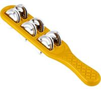 Nino Percussion Jingle Stick Instrument - Musical Instrument for Children from 3 Years - Plastic and Steel, Yellow (NINO13Y)