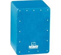 Nino Percussion Mini Cajon Shaker - Musical Instrument for Children from 3 Years - Baltic Birch, Blue (NINO955B)