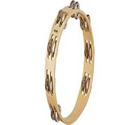 Nino Percussion Traditional Wood Tambourine, Natural (NINO15)