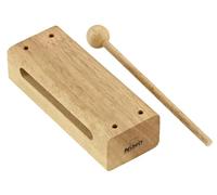 Nino Percussion Wood Block Medium, Natural (NINO21)
