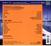 NINO ROTA - LA NOTTE DI UN NEVRASTENICO / I DUE TIMIDI (2 CD) NEW CD