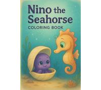 Nino the Seahorse coloring book