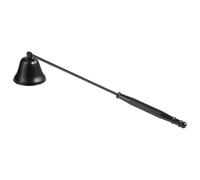 Ninoclar Candle Snuffer Tool,Stainless Steel Candle Extinguisher Wick Snuffer Accessory with Long Handle,Candle Accessory (BLACK)