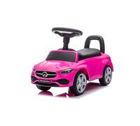 NINODOVAE Kids Ride on Car, Mercedes-Benz Licensed car toy with horn, storage, Foot To Floor Slider Toddler age for 12-36 months (Pink)