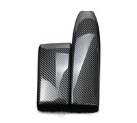 NINOMA Compatible with RHD Car Styling Center Console Tidying Armrest Box Panel Trim Cover Stickers Compatible with Mercedes C Class W204 GLK X204 Accessories(B Carbon For RHD)