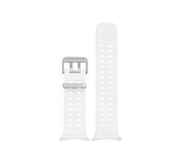 NINOMA Compatible With Samsung Galaxy Watch Ultra 47mm Silicone Strap Marine Silicone Sport Bracelet Correa Galaxy Watch 7 Ultra Band Black Orange(White)