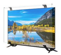 Ninonly 65 Inch TV Screen Protector Acrylic Protective HD Clear Display Protector Panel For Single Dual Point Support TV Wall Mounted TV Computer Monitor