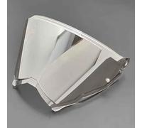 NINQ Motorcycle Helmet Visor for AGV AX9, UV Anti-Fog Motorcycle Helmet Visor Lens Windproof Motorbike Helmet Face Shield,normal-Dclearrevosilver
