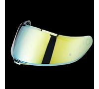 NINQ Motorcycle Helmet Visor for AGV K5 K5S K5-S K3SV K1 K1S, UV Anti-Fog Motorcycle Helmet Visor Lens Windproof Motorbike Helmet Face Shield,normal-Celectroplatedgold