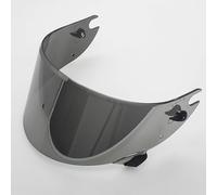 NINQ Motorcycle Helmet Visor for Shark Race R Pro GP, UV Anti-Fog Motorcycle Helmet Visor Lens Windproof Motorbike Helmet Face Shield,normal-B Silver-plated