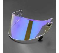 NINQ Motorcycle Helmet Visor for Shark Race R Pro GP, UV Anti-Fog Motorcycle Helmet Visor Lens Windproof Motorbike Helmet Face Shield,normal-Eaurorablue