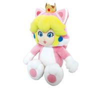 NINTENDO 3700789291817 25 cm Princesse Peach Chat Plush Toy