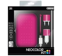 Nintendo 3DS XL Accessory Neocolor Kit 11 in 1 Pink Color Two Dots