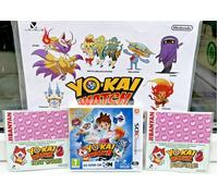 NINTENDO 3DS YO-KAI WATCH PLUS RARE PROMOS UK PAL BRAND NEW FACTORY SEALED