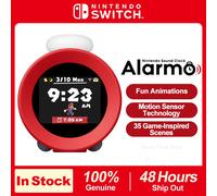 Nintendo Alarmo Sound Clock 100% Original 35 Scenes Inspired Nintendo Switch Games Characters Mario Zelda Pikmin in Stock Now Nintendo Alarmo