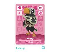 Nintendo Animal Crossing Happy Home Designer Amiibo Card Avery 140/200 USA Version