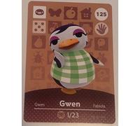 Nintendo Animal Crossing Happy Home Designer Amiibo Card Gwen 125/200 USA Version