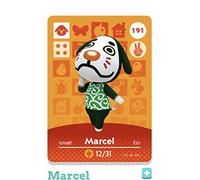 Nintendo Animal Crossing Happy Home Designer Amiibo Card Marcel 191/200 USA Version
