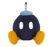 San-ei Super Mario Bros Bob Bomb Teddy 13 Cm Blue Kids