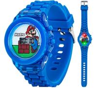 Nintendo Boy's Analog Quartz Watch with Plastic Strap GMA3002