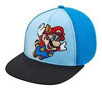 Nintendo Boys Super Mario Baseball Cap - Age 4-7 Black and Blue, Blue, 4T