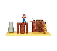 Jakks Pacific Super Mario Desert Playset with 2.5" (6 cm) Mario Figure - Ages 3+