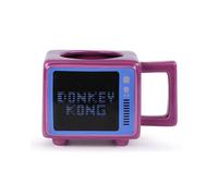 Nintendo Donkey Kong Heat Changing Mug in Presentation Gift Box (Retro TV Design) 17oz Ceramic Donkey Kong Large Mug - Official Merchandise