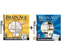 Nintendo DS Brain Age 1 and Brain Age 2 Bundle