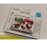 NINTENDO DS DSi OFFICIAL GAME CARTRIDGE CASE HOLDER STYLUS NEW Mario Luigi White