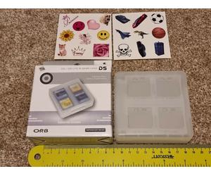 NINTENDO DS GAME CART CASE BRAND NEW Clear Holds 16 Cartridge PROTECTIVE HOLDER