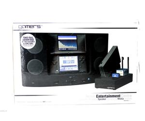 Nintendo DSi Home Entertainment Centre Charging Dock Speaker 4Gamers Black NEW