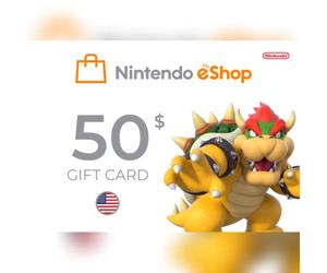 Nintendo eShop Card 50 USD Key - UNITED STATES