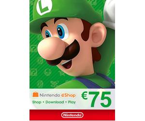 Nintendo eShop Gift Card - 75 EUR