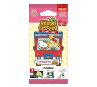 NINTENDO FRANCE SARL Animal Crossing: New Leaf - Welcome Pack Sanrio - Amiibo 6 Card (Multi), Black, 2003266