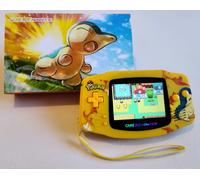 Nintendo Game Boy Advance Cyndaquil Pokemon Backlit M2 IPS Screen USB-C Boxed
