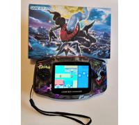 Nintendo Game Boy Advance Darkrai Pokemon Backlit M2 IPS Screen USB-C Boxed GBA