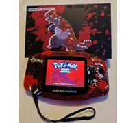 Nintendo Game Boy Advance Groudon Pokemon Backlit M2 IPS Screen USB-C Boxed GBA