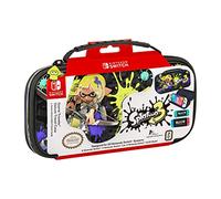 NINTENDO Game Traveler Splatoon 3 Switch Case - Switch OLED Case for Switch OLED, Switch & Switch Lite, Adjustable Viewing Stand & Game Storage, Deluxe Handle, Licensed Switch Game case