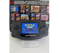 Nintendo GameBoy Advance GBA With Backlit Hispeedido IPS V5 Screen Modded Black