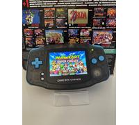 Nintendo GameBoy Advance GBA With Backlit Hispeedido IPS V5 Screen Modded Black