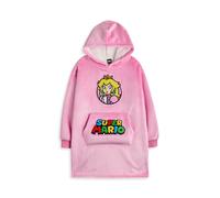 Nintendo Girls Pink Princess Peach Blanket Hoodie - 6-8 Years