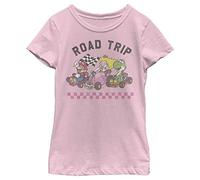 Nintendo Girls' Roadtripin Mario T-Shirt, Pink, M