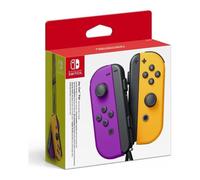Nintendo Joy-Con Pair Neon Purple and Neon Orange Gaming Controllers