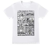 Nintendo Legend Of Z - Drawings Unise - Large - Unisex - New t-shirt - T777z
