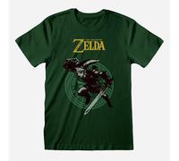 Nintendo Legend Of Zelda: Link Pose T-Shirt Medium