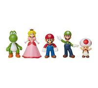 Nintendo Super Mario Bros Friends Mario And Multi Pack Figure 6 Cm Multicolor Kids