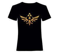 Nintendo Men's Hyrule Legend Of Zelda T-Shirt in Black | Size: Small Nintendo Black S