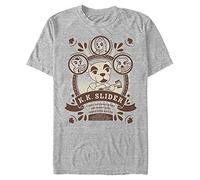 Nintendo Men's Kk Slider at The Roost T-Shirt, Athletic Heather, XL