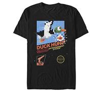 Nintendo Men's NES Duck Hunt Retro Vintage Cover, Black, 3XL