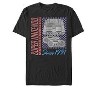 Nintendo Men's Nineties Gamer T-Shirt, Black, 3XL